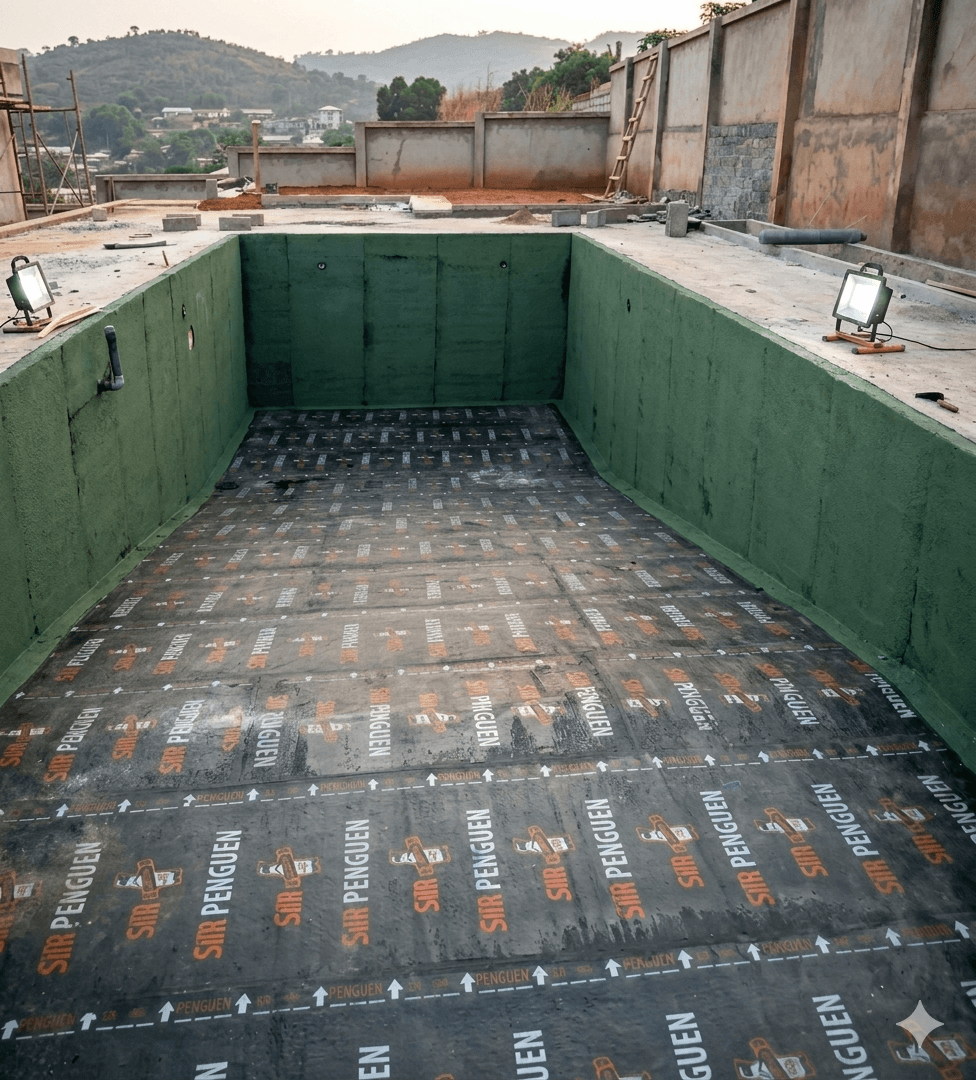 Étanchéité Piscine Résidentielle